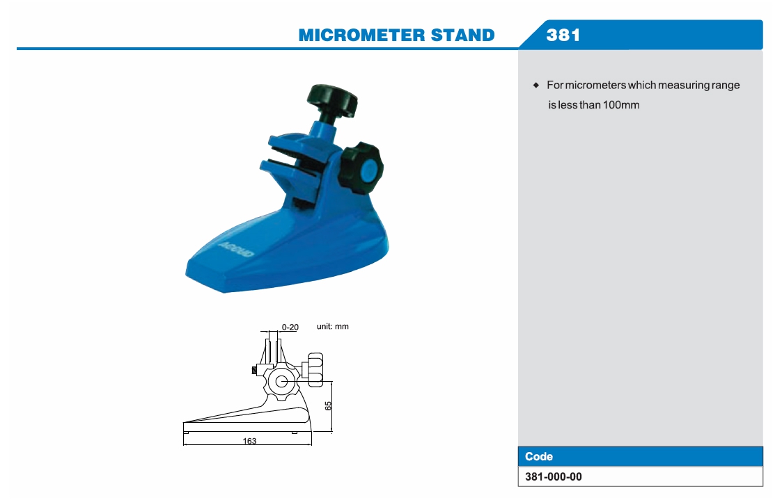 Micrometer Stand