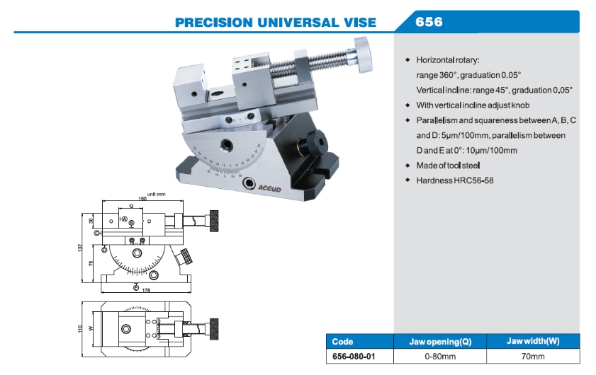 Precision Universal Vise
