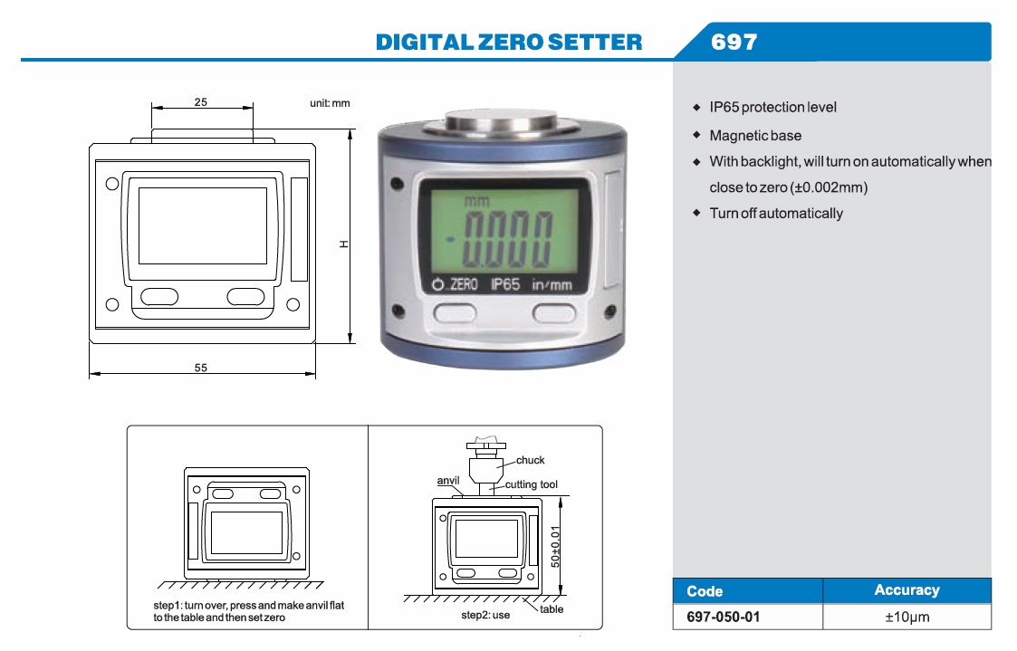 Digital Zero Setter
