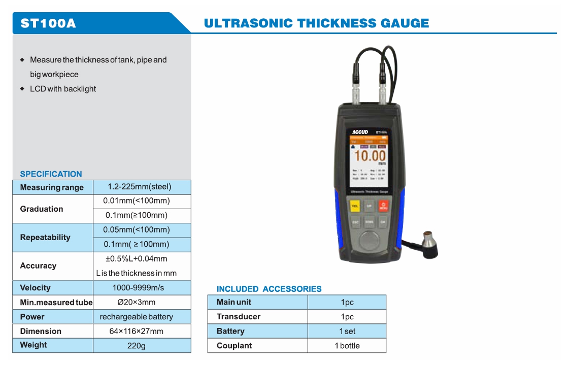 Ultrasonic Thickness Gauge