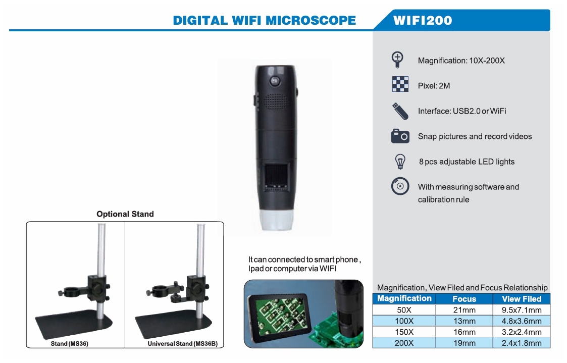 Digital Wifi Microscope